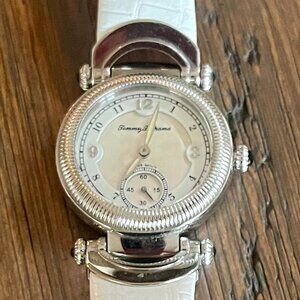 Tommy Bahama Women's Watch with Genuine Leather Band (needs battery)
